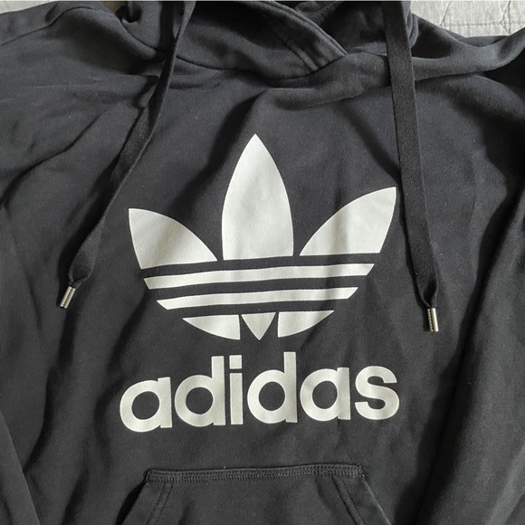 Adidas hoodie black size small - Picture 2 of 3
